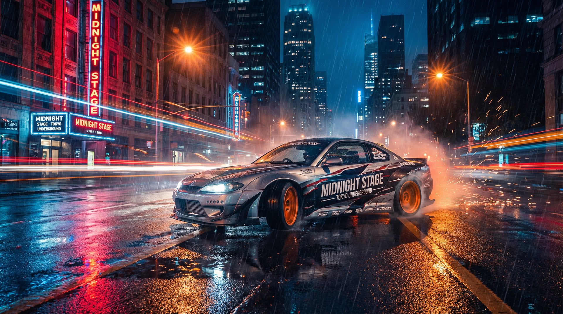 困困兔夜间漂移视频演示